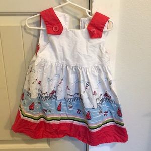 Gymboree dress with matching cardigan